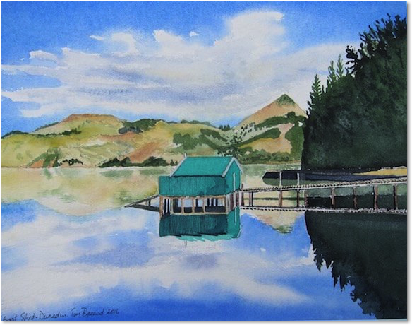 tim barraud watercolors mountain washington