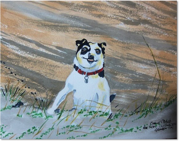 tim barraud watercolors dog oregon