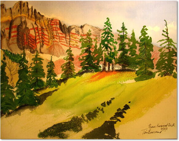 barraud watercolors three finger jack