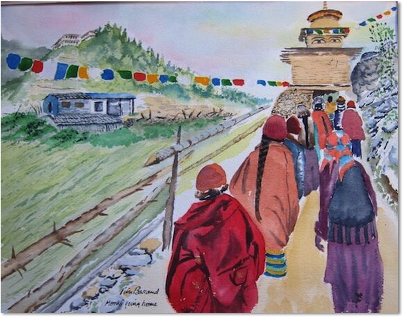 tim barraud monks nepal