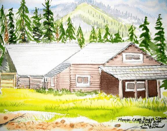 barraud watercolors ranger station