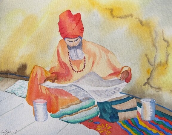 tim barraud india watercolors